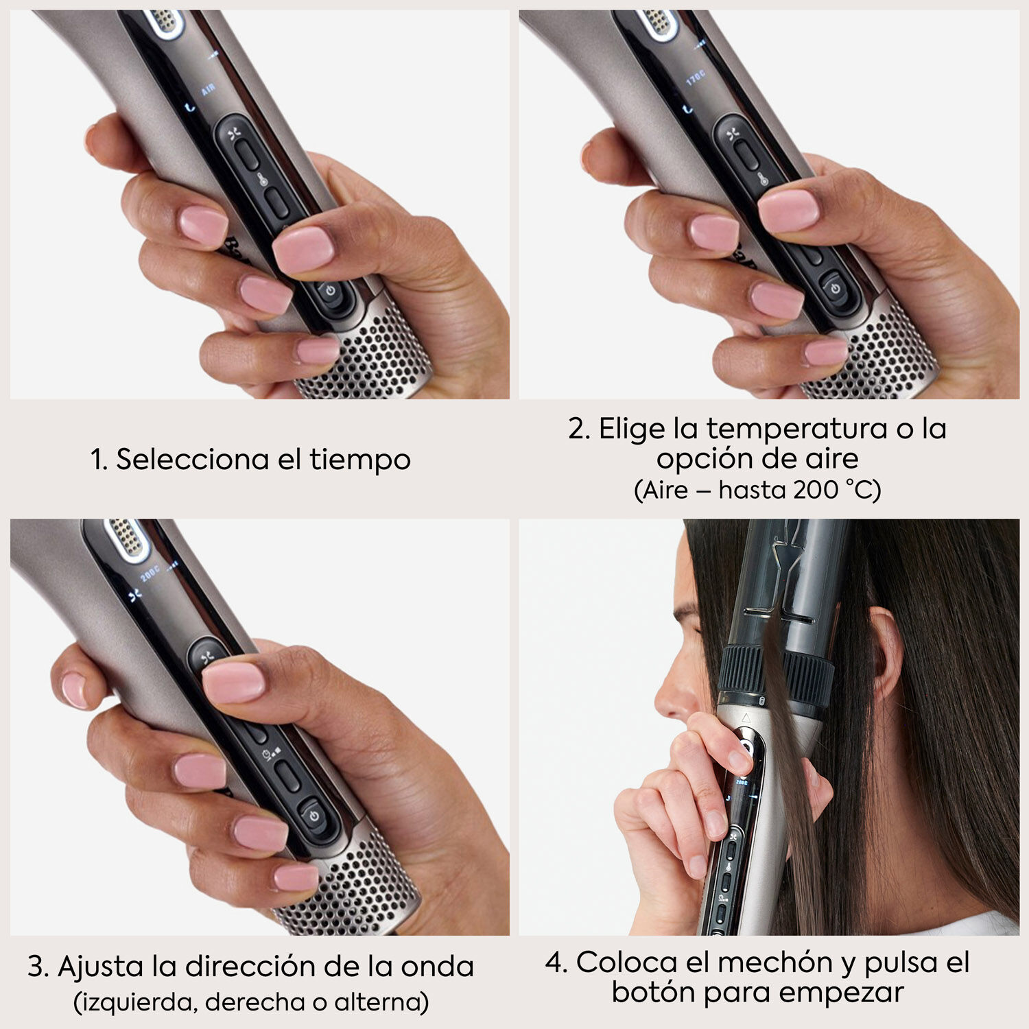 Style Secret Air Rizador y ondulador autom&aacute;tico